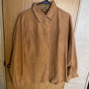 Button up shirt. Great for layering.